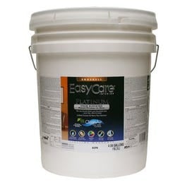 Platinum Interior Paint & Primer In One, Pure White Pastel Base, Eggshell, 5-Gallons