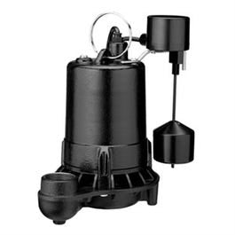 Professional Series Pedestal Sump Pump, Cast Iron, 3/4-HP