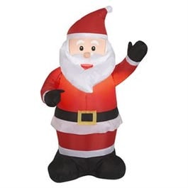 Christmas Inflatable Santa, 4-Ft.