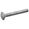 Carriage Bolts, Galvanized, 1/4 x 4-In., 100-Pk.