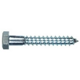 Hex-Head Lag Bolt, 3/8 x 8-In., 50-Ct.